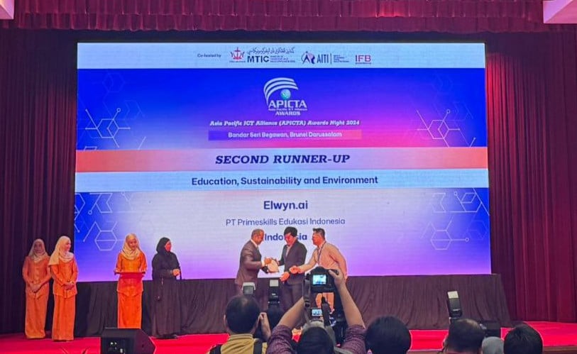 Indonesian Innovation Shines in Brunei: Elwyn.ai by Primeskills Secures Award at APICTA Awards 2024