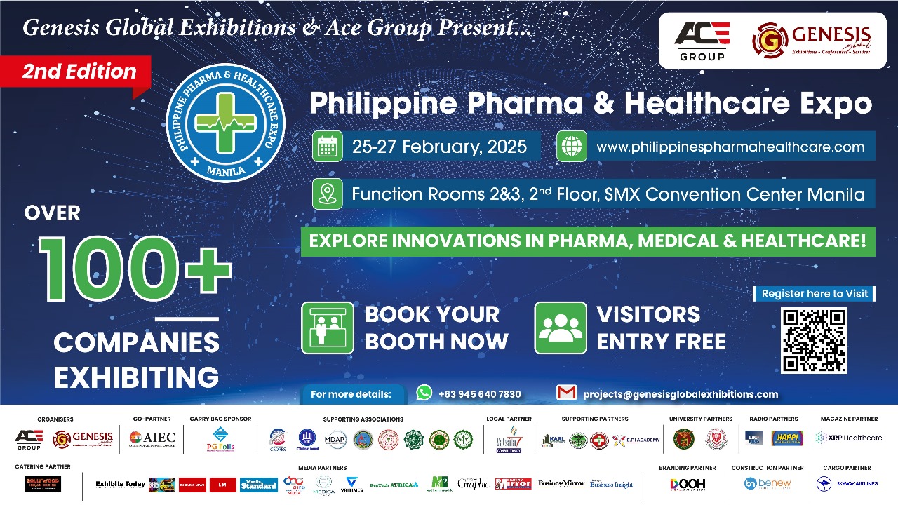 2nd Philippine Pharma & Healthcare Expo: An International Exhibition on Pharma, Medical and Healthcare Sector