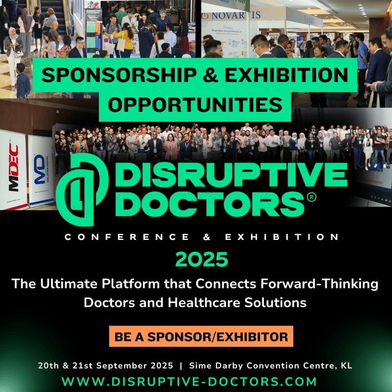 Disruptive Doctors Conference 2025: Partnering with Healthcare Businesses to Shape the Future of Medicine